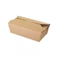 Multi-food Box Kraft 985ML Large 16.5x9xhaut 5.7cm